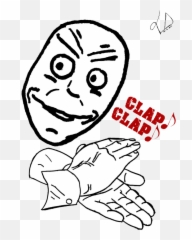 Sarcastic Clap Cap - Clap Meme Png Emoji,Sarcasm Emotion