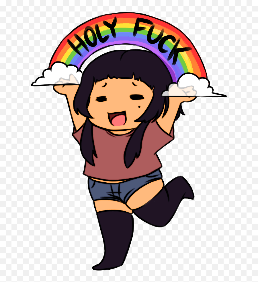 Taste The Rainbow Reaction Images Know - Rainbow Memes Gif Transparent Emoji,Emotions Knowyourmeme
