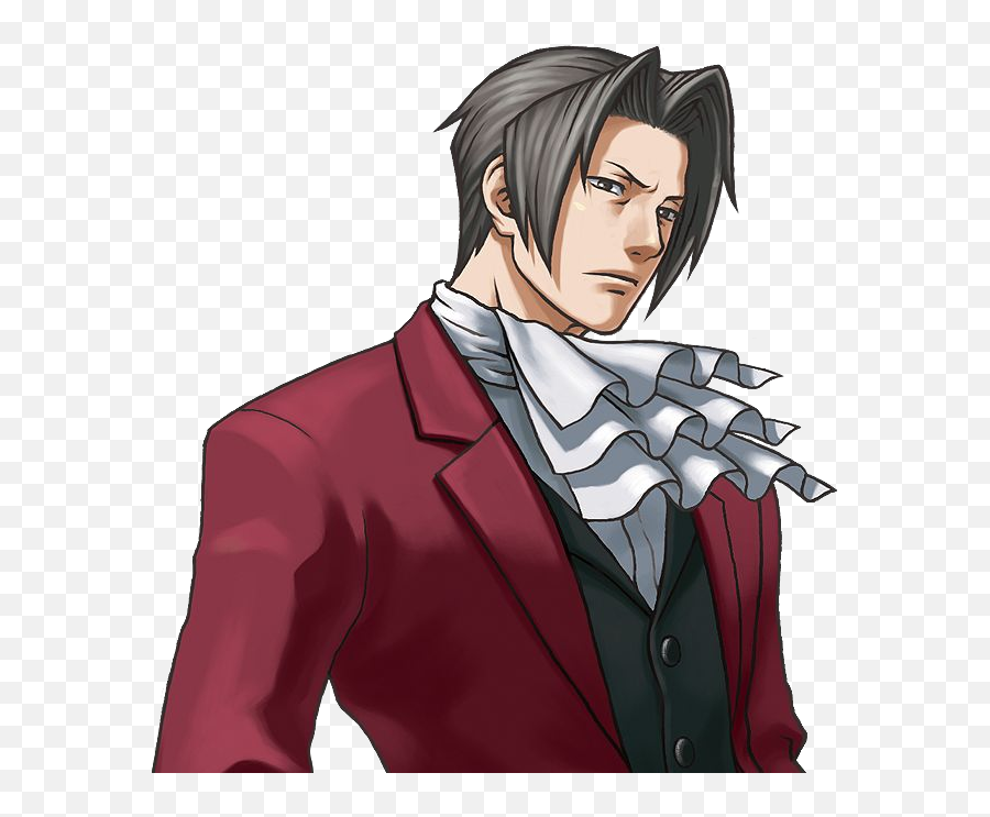 Objection Part 2 - You Crazy Japanese Legal System Miles Edgeworth Ace Attorney Emoji,Phoenix Wright Text Emoticons