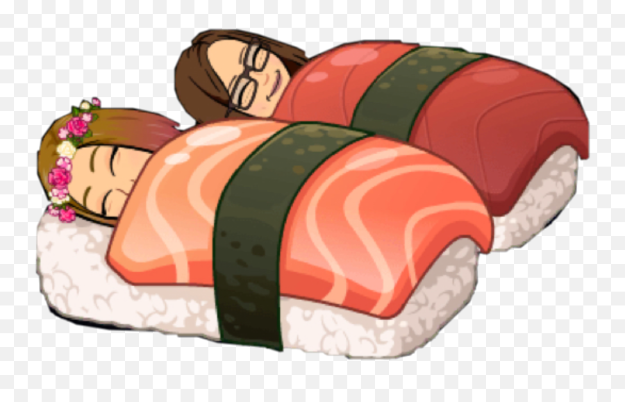 Discover Trending Sushi Stickers Picsart - Language Emoji,Sushi Cat Emoticons