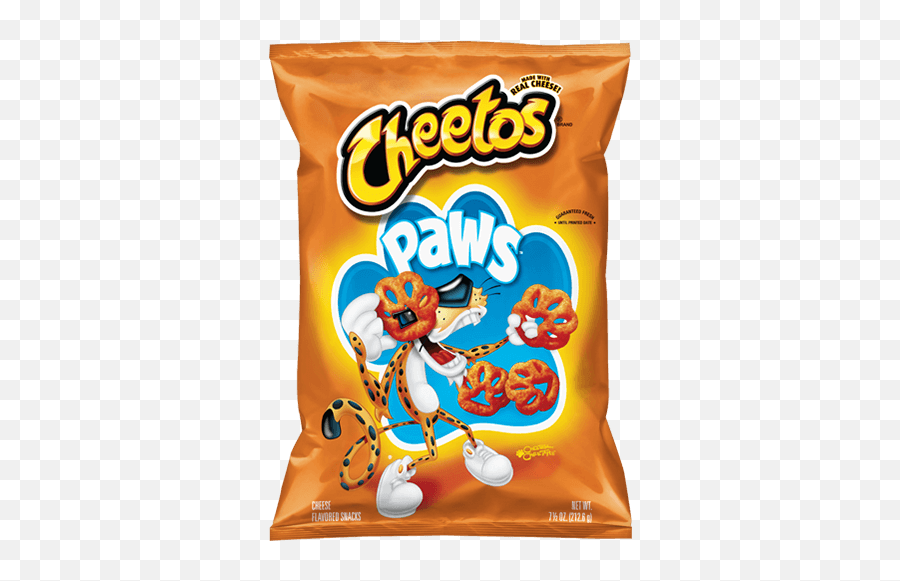 Cheetos Paws Cheese Flavored Snacks Cheetos - Cheetos Paws Emoji,Facebook Emojis Paw Print