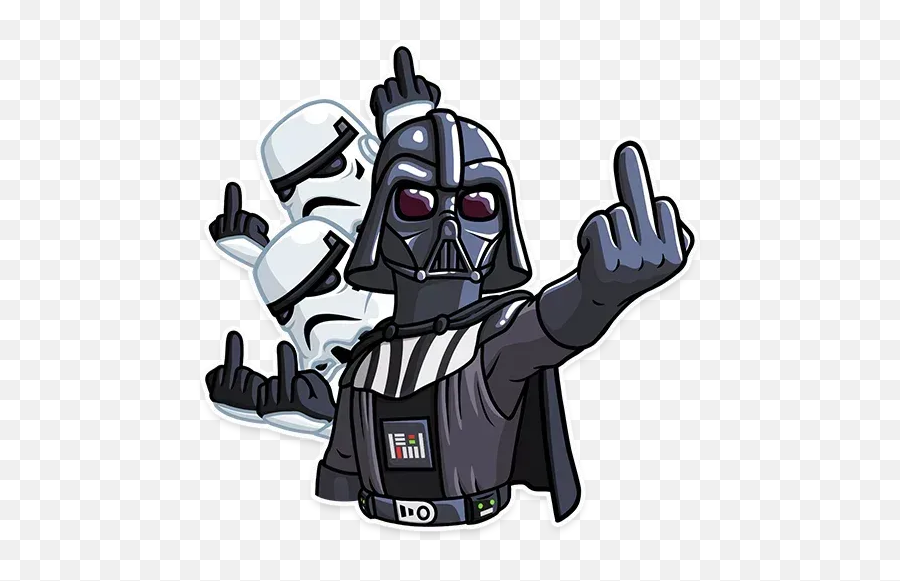 Darth Vader Whatsapp Stickers - Stickers Cloud Darth Vader Whatsapp Sticker Emoji,Starwars Emojis In Whatsapp