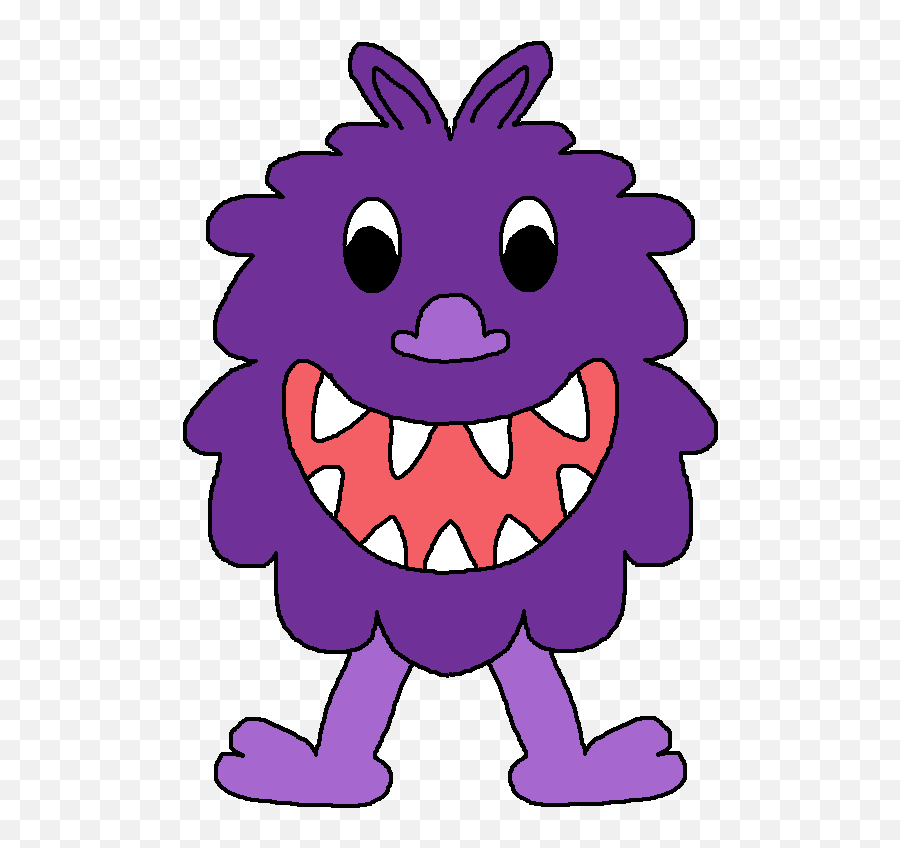 Free Microsoft Monster Cliparts Download Free Microsoft - Ugly Purple Monster Clipart Emoji,Purple Monster Emojis
