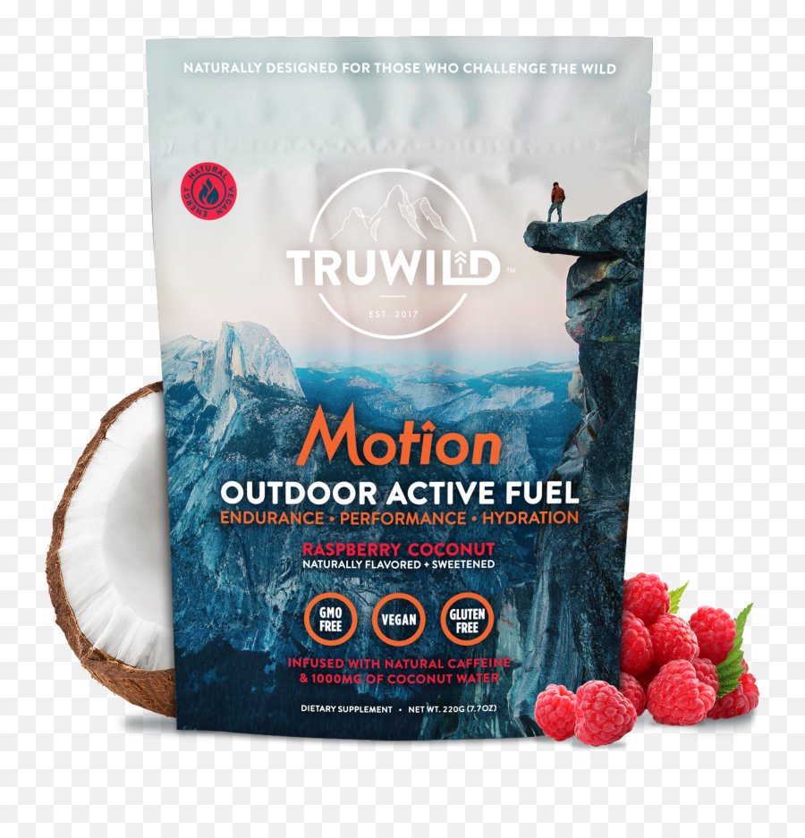 Motion - Pre Workout Truwild Motion Natural Energy Raspberry Coconut 20 Servings Emoji,Motion & Emotion Logo Svg