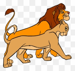 Nala Png - Simba And Nala Adult Png Emoji,The Lion King Discord Emojis