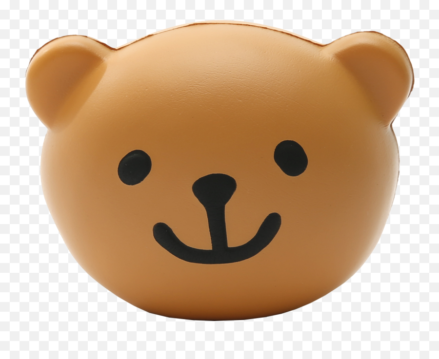 Pip Squishy Head - Happy Emoji,Cute Japanese Bear Emoji