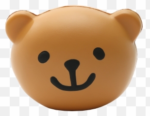 Pip Squishy Head - Happy Emoji,Cute Japanese Bear Emoji