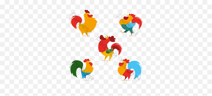 Cartoon Rooster Templates Free Psd U0026 Png Vector Download - Lukisan Ayam Jantan Emoji,Rooster Emoji