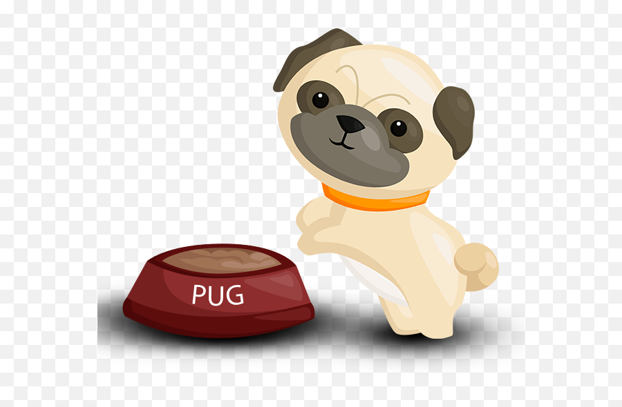 Pug Emoji Stickers - Imagenes De Emojis De Mascota,Dog Love Emoticon