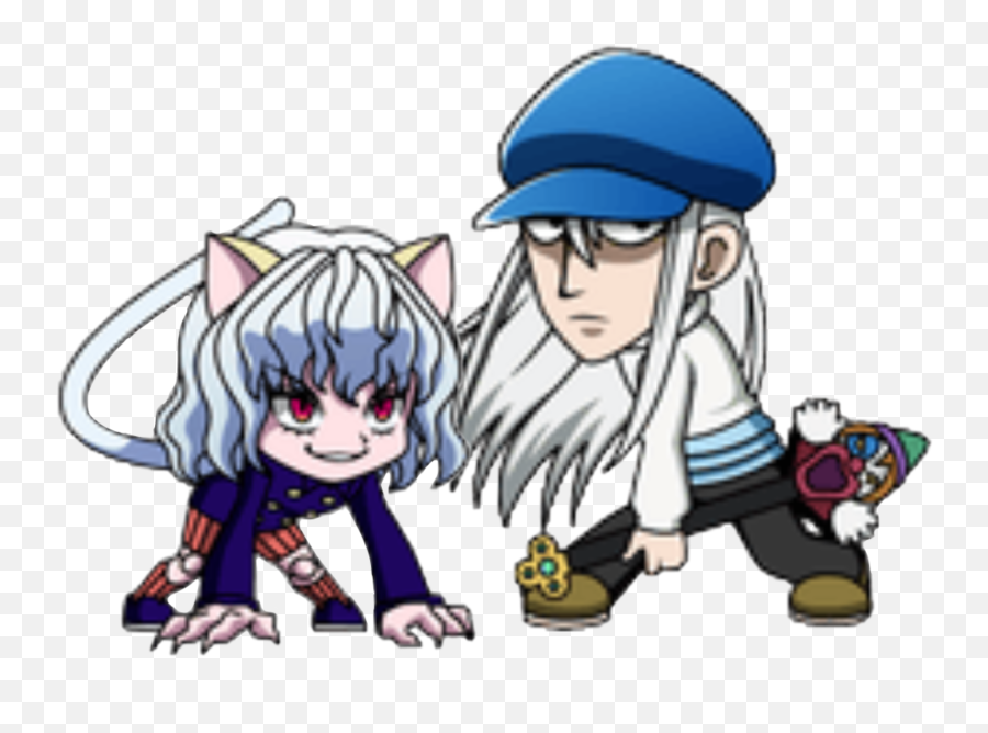 Hxh Hunterxhunter Sticker - Neferpitou Chibi Emoji,Android Emojis Kite