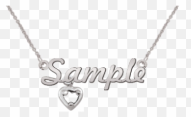 Birthstone Cursive Name Necklace 1 Stone And Namezales Emoji,Cursive Emojis