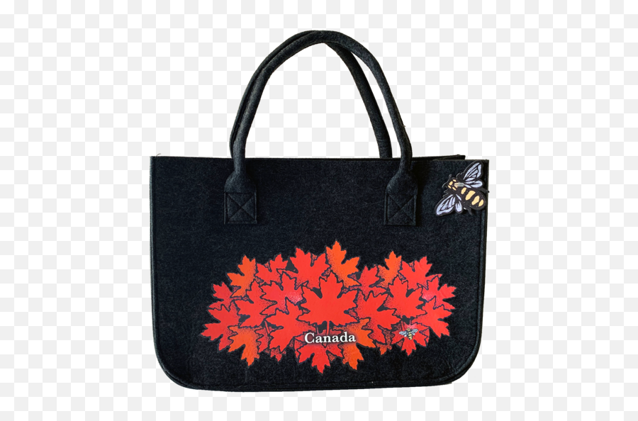Small Maple Leaves Tote Bag - Made In Canada Gifts Emoji,What Is The New Tulip Shaped Emoji