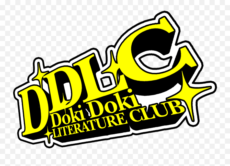 Doki Doki Literature Club Logo Persona 4 Style - Album On Emoji,Japanese Emoticons Doki Doki