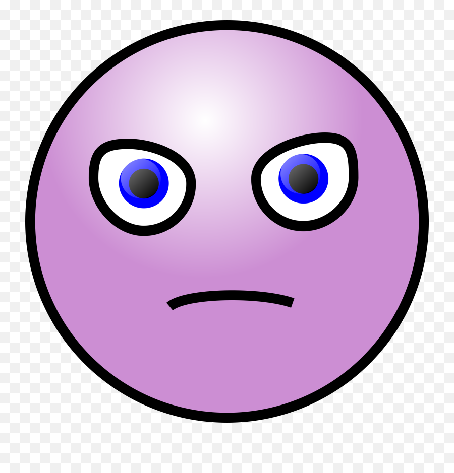 Evil Face - Free Emoji Grumpy Face,Face Emoticons