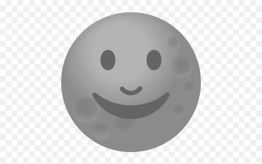New Moon With Smiling Face Emoji,Google Pixl Emojis