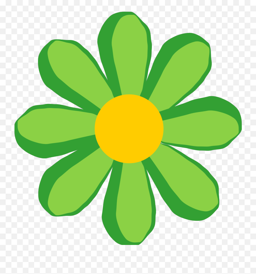 Green Flower Png Svg Clip Art For Web - Download Clip Art Emoji,Roaring Godzilla Emoji