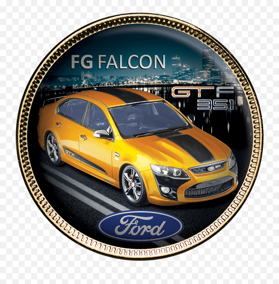 Ford Gt Enamel Penny Collection - Ford Emoji,Falcons Emoji