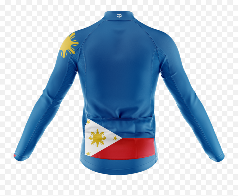 Philippines Long Sleeve Cycling Jersey U2013 Pedal Clothing Emoji,Ph Flag Emoji