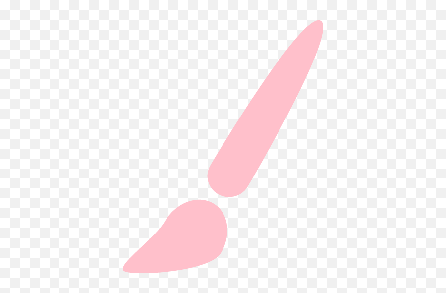 Pink Brush 2 Icon - Free Pink Brush Icons Emoji,Paint Brush Icon Emoji