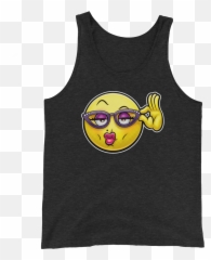 I Just Wanna Fcking Dance Vest - Swish Embassy Uk Emoji,Smiling Emoji Snapchat