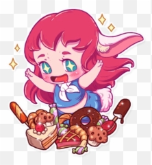 Cute Bunny Girl Telegram Stickers Sticker Search Emoji,Bunny Girl Emoji