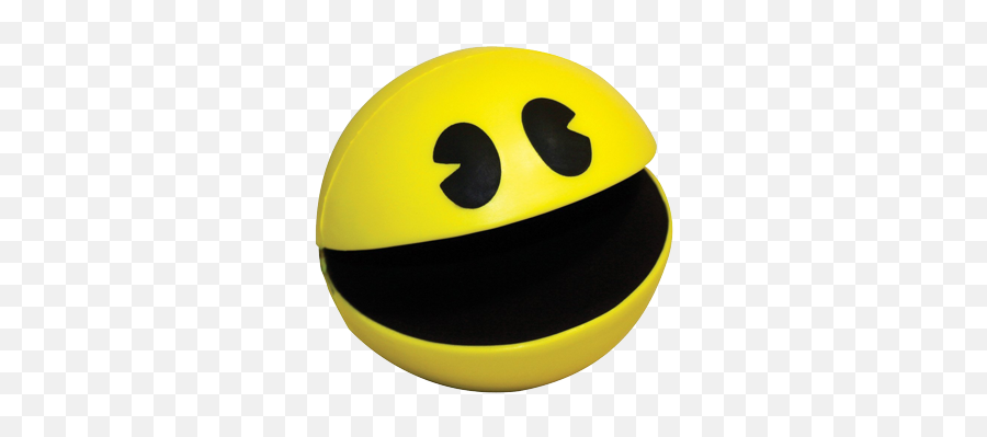E - Business Pac Man Ball Emoji,Emoticon Stress Balls