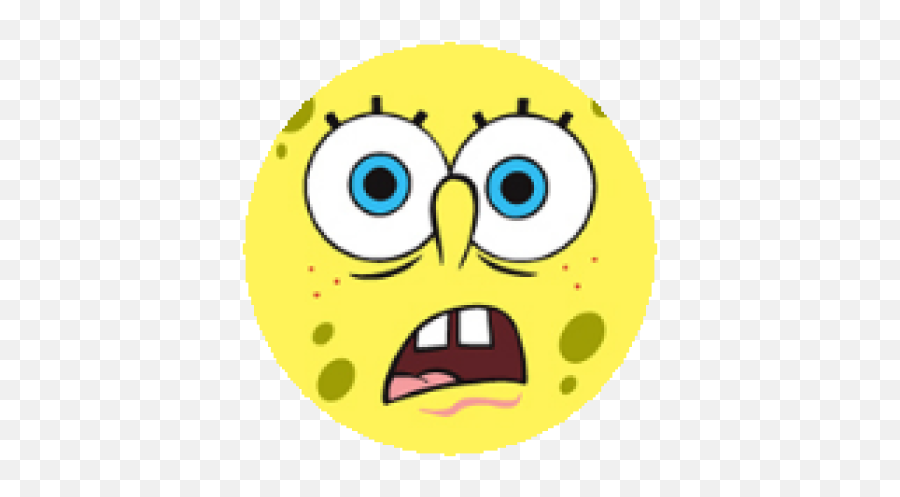 Spongebob Badge 2 - Roblox Emoji,Invisible Emoticon