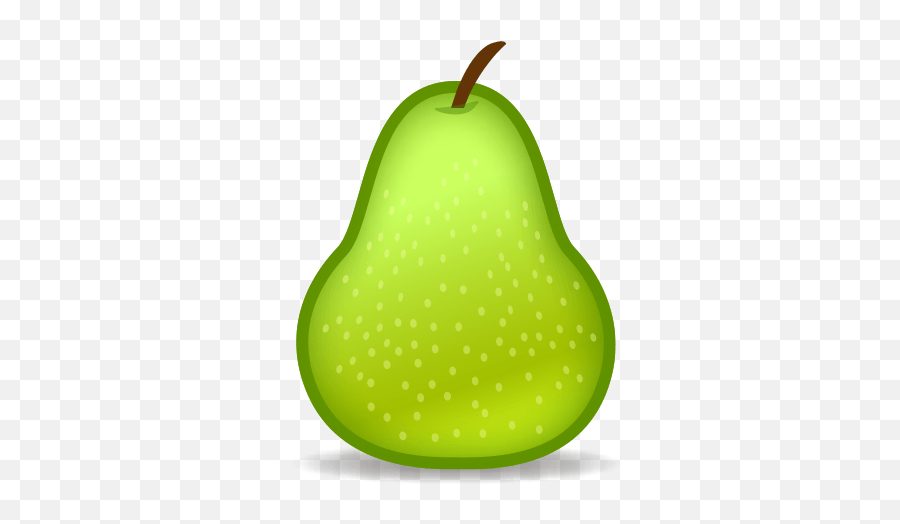 Pear - Transparent Background Emoji Fruit,Pear Emoji