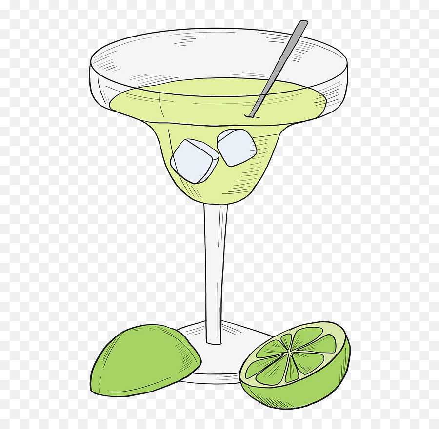 Margarita Cocktail Clipart - Martini Glass Emoji,What Is Margarita In Emoji