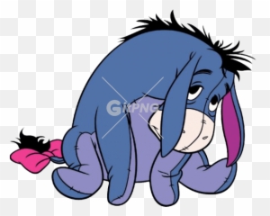 Disney Clipart Sad - Eeyore Winnie The Pooh Emoji,Eeyore Emoticons