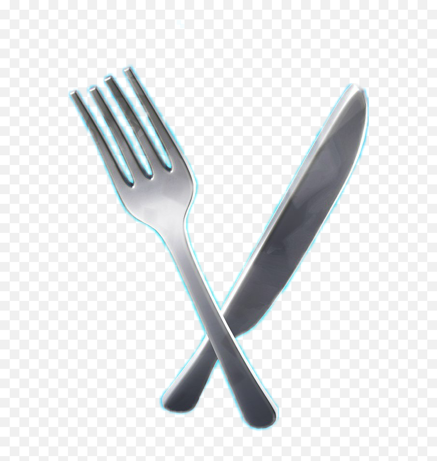 Fortnite Pickaxe Fork Knife Sticker - Manners With Fork And Knife Emoji,Fork Emoji
