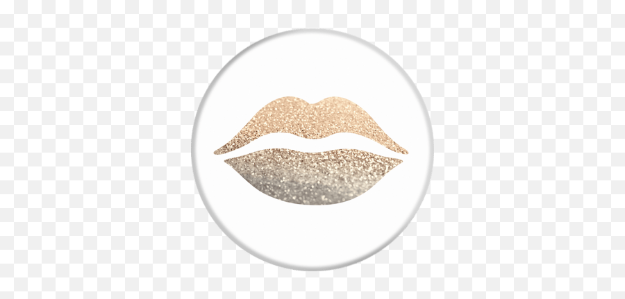 Transparent Gold Lips Logo Gold Lips Transparent Image - Carlsbad Caverns National Park Emoji,Emoji Popsockets