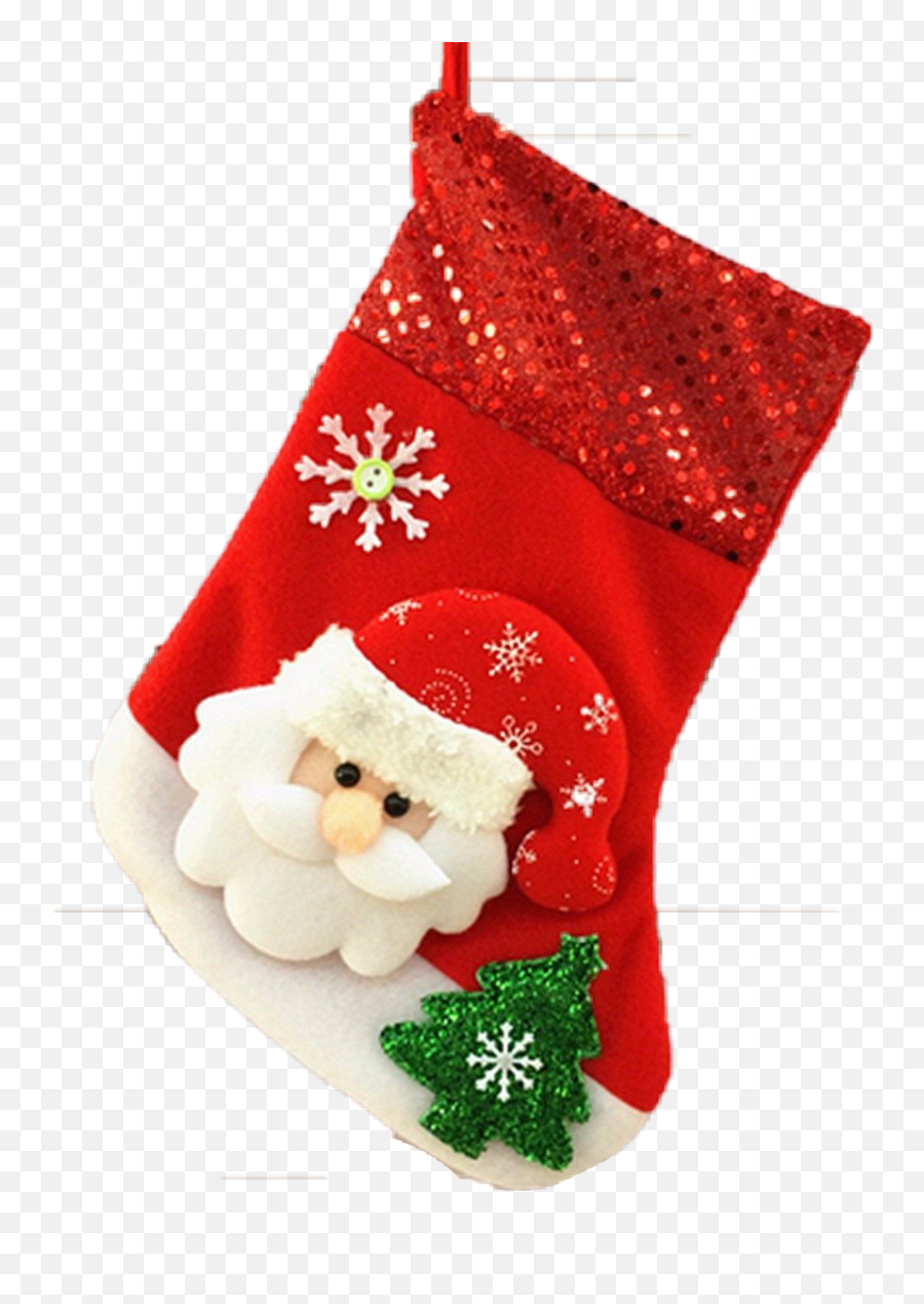 Stockings Sticker Challenge - Santa Claus Emoji,Emoji Stockings