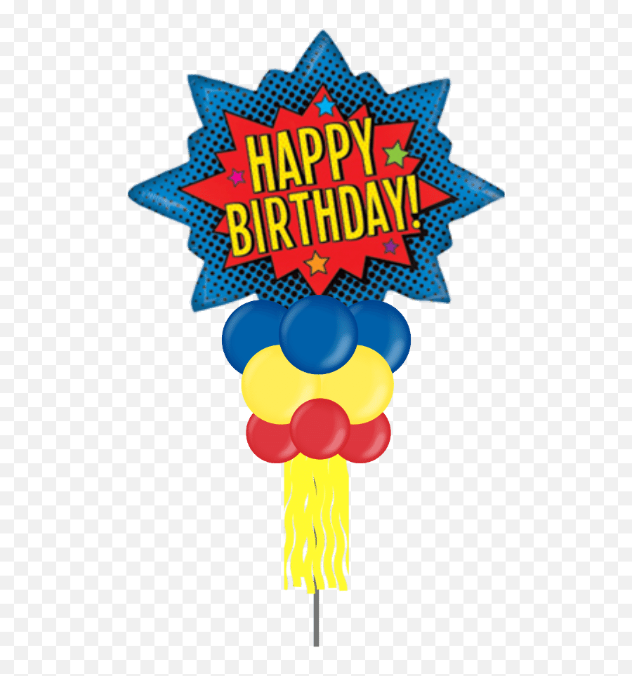 Happy Birthday Png - Google Super Hero Happy Birthday Emoji,Emoji Party Invite