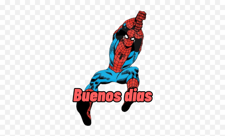 Aracnidos Spider - Man Fans Homem Aranha Emoji,Buenos Dias Emoji