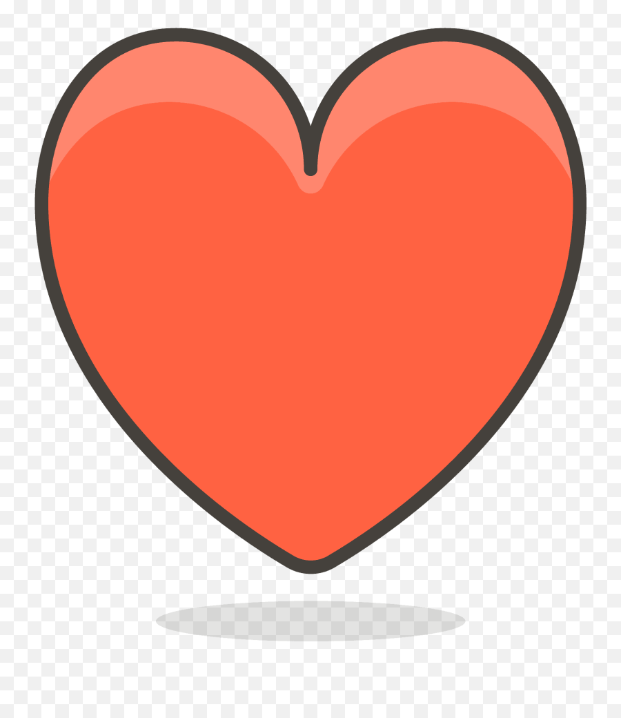 680 - Cartoon Heart Png Emoji,100 Emoji Suit