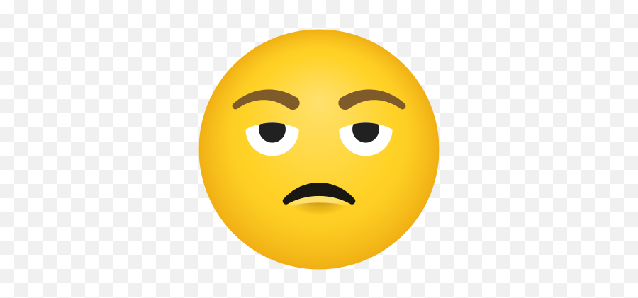 Unamused Face Icon U2013 Free Download Png And Vector Unamused Emoji