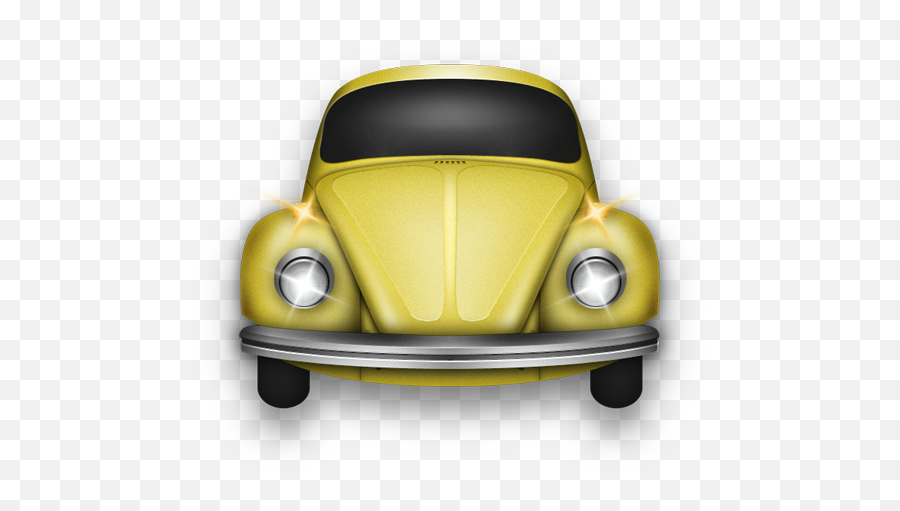Beetle Canary Icon Classic Beetle Iconset Wackypixel - Desenho Fusca Verde Png Emoji,Car Tire Emoji