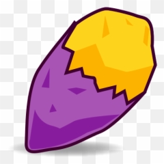 Roasted Sweet Potato - Sweet Potato Purple Cartoon Emoji,Potato Emoji