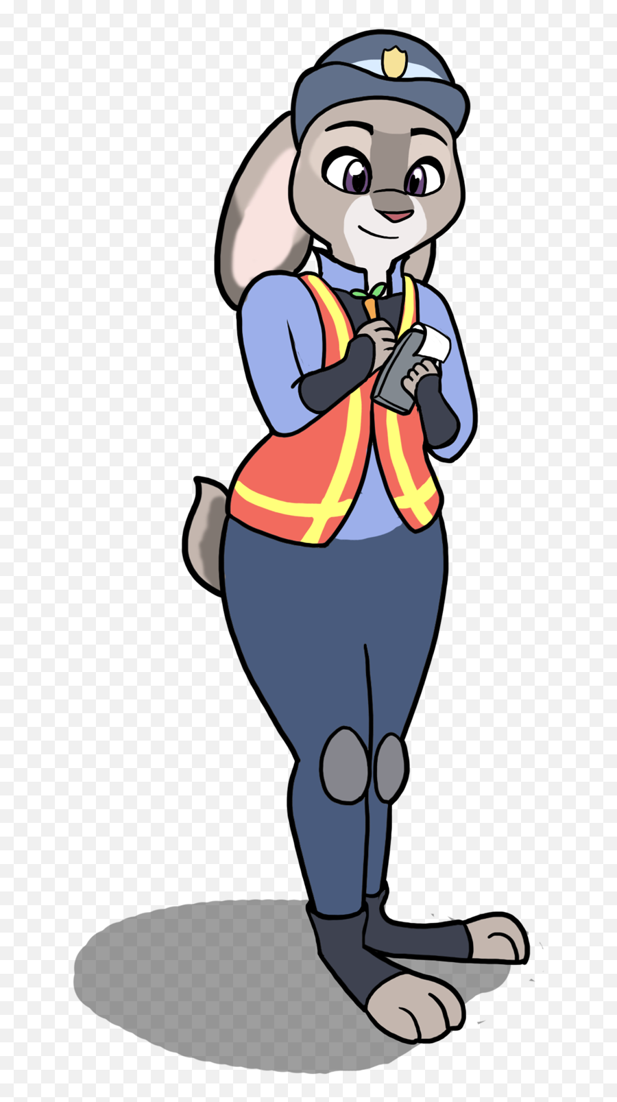 Judy Hopps Meter Maid - Fictional Character Emoji,Judy Hopps Emoji