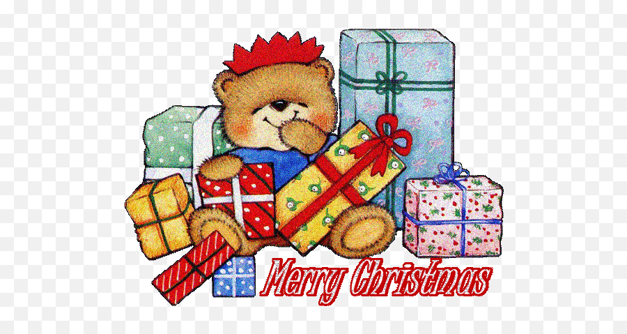 Merry Christmas Gif Images Christmas 2017 Animations U0026 Gif - Merry Christmas Teddy Bears Animation Emoji,Christmas Gif Emojis