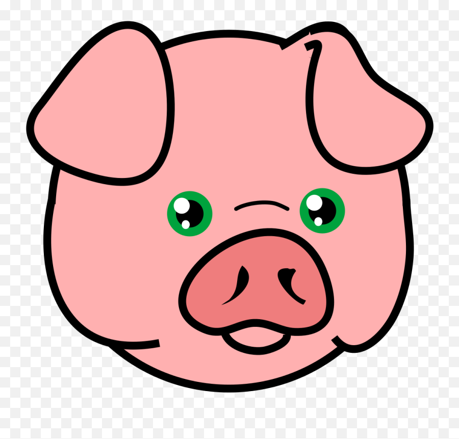 Pig Face Clipart - 57 Cliparts Pig Face Clipart Emoji,Sad Pig Emoji
