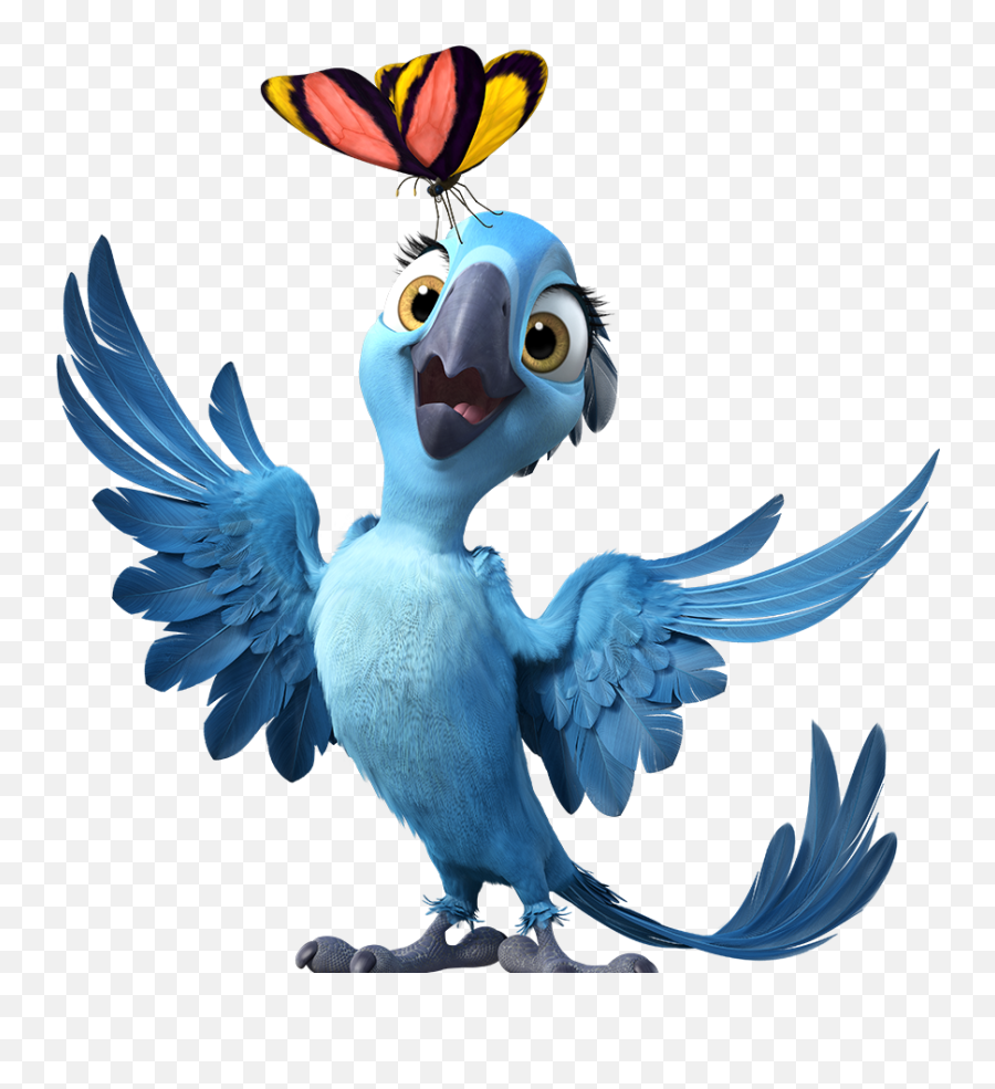 Rio Characters - Tv Tropes Bia Rio Png Emoji,Red Bird Emotion Angry Bird
