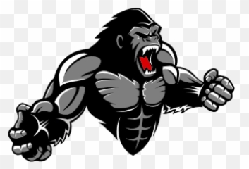 Gtsport Decal Search Engine - Flexing Gorilla Emoji,Gorilla Face Emoticon