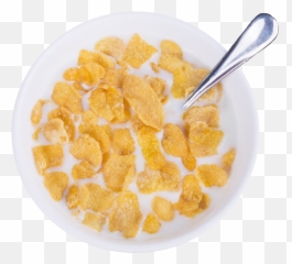 Cereal Cereals Milk Sticker - Corn Flakes With Milk Png Emoji,Cereal Emoji