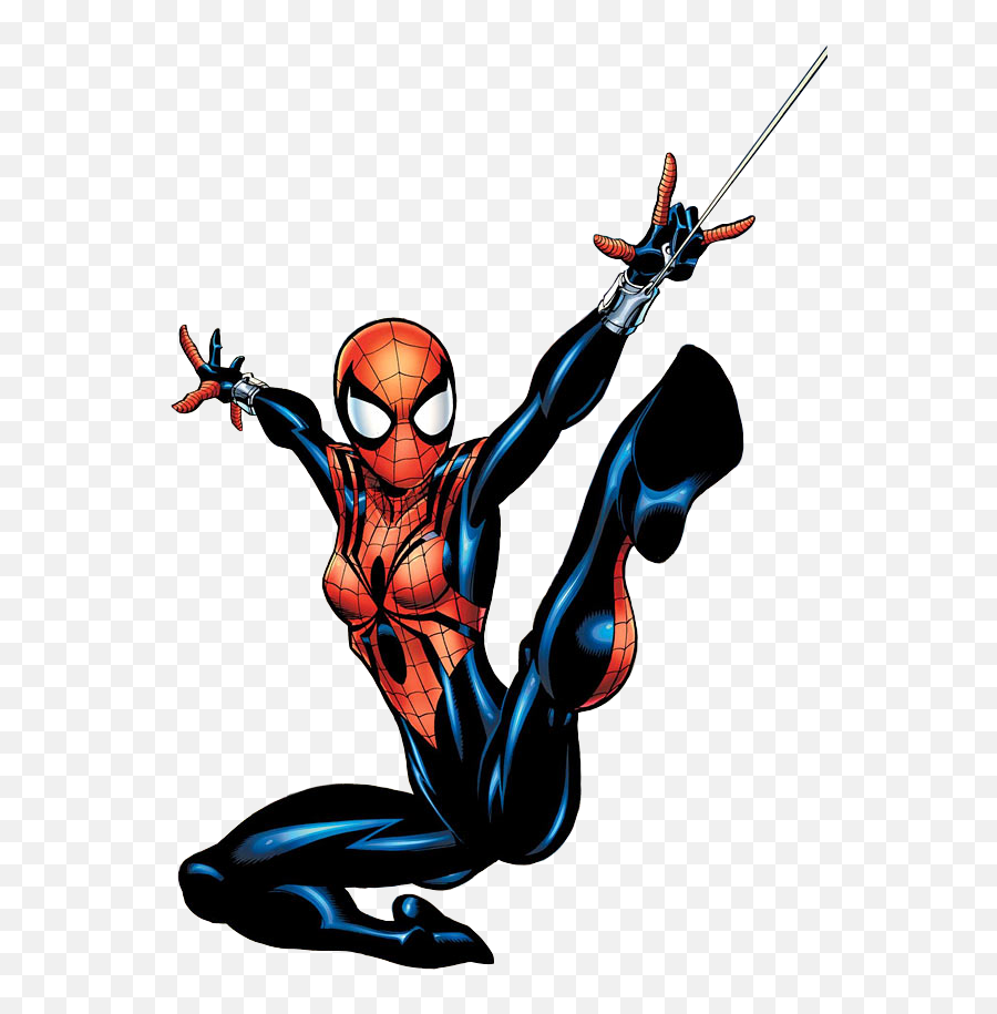 Spider Woman Png Transparent Image Png - Spider Girl May Parker Emoji,Emoticon Asustado Taringa