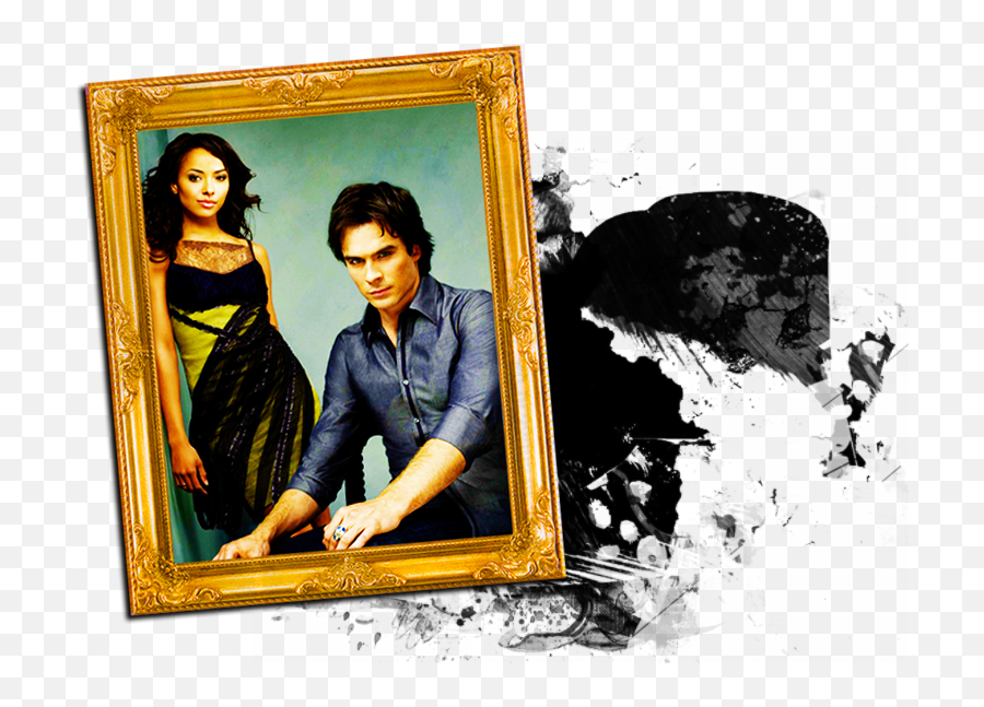 The Vampire Diaries - Picture Frame Emoji,Damon Salvatore No Humanity And Emotions