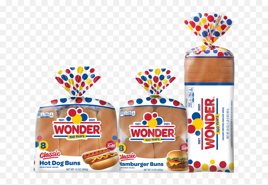 Wonder Bread - Home Wonder Hotdog Bun 8ct Emoji,Stickers Emojis Tacos Hotdogs Brugers