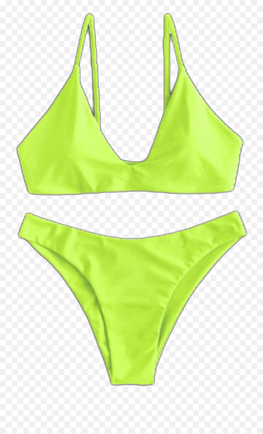 Swimsuit Vsco Vscogirl Swimsuits Bikini - Solid Emoji,New Emojis 2019 Swimsuit