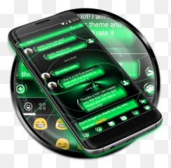 Sms Messages Spheres Green Apk Download - Technology Applications Emoji,Go Sms Pro Emojis Minions